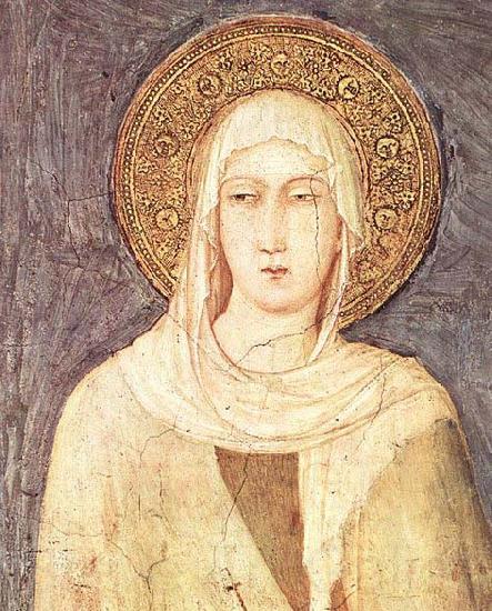 Simone Martini St Margaret Norge oil painting art
